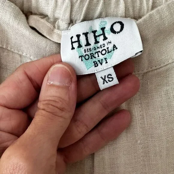 NWT HIHO Izzy Trouser Linen Pants size XS - Picture 3 of 5